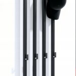 Wieszak pionowy metalowy loft 40×120 cm