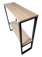 Konsola loft dwupoziomowa 90 cm – Dąb Sonoma
