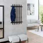 Wieszak metalowy loft 40×100 cm