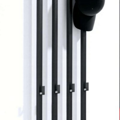 Wieszak metalowy loft 40×100 cm