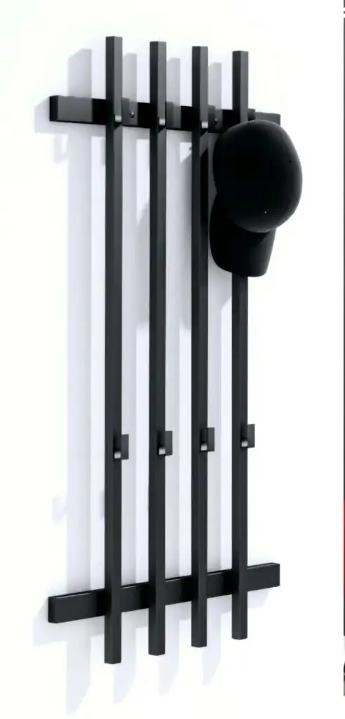 Wieszak metalowy loft 40×100 cm